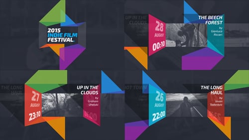 Werbung für eine Veranstaltung zum Filmemachen