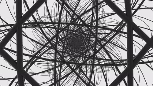 Abstract Looping Ornament