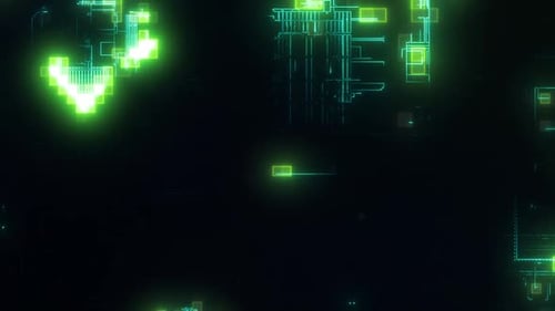 Digital Network Greeble Loop