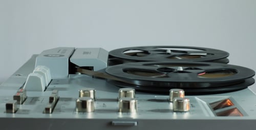 Playback And Rewind Reel To Reel Tape 9
