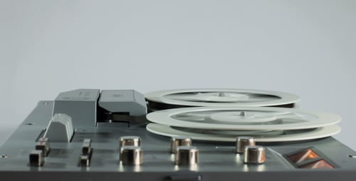 Playback And Rewind Reel To Reel Tape 15