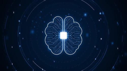 Technology Artificial intelligence Concept.