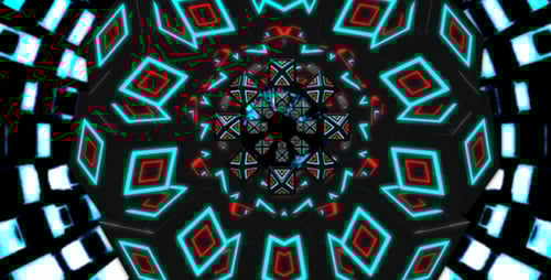 Cube VJ Loop Background V.2