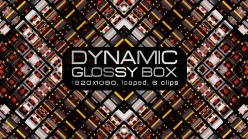 Dynamic Glossy Box VJ Pack