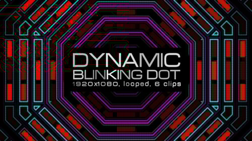 Dynamic Blinking Dot VJ Pack