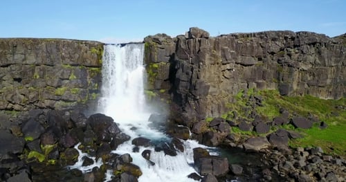 Top View of the North Waterfall