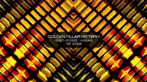 Golden Pillar Pattern VJ Pack
