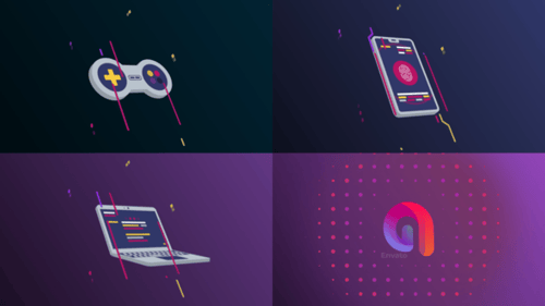 Tech Logo Opener – Futuristic Gadget Reveal for Digital Media, Promos & Brand Presentations