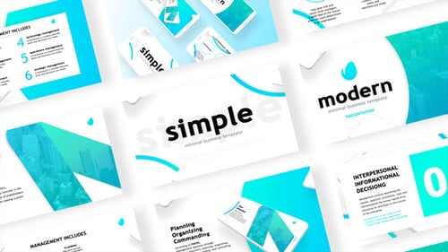 Clean Presentation - Corporate Management