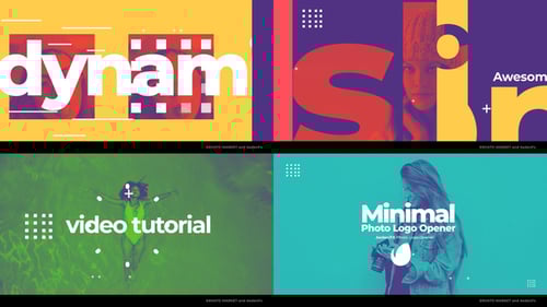 Minimal Photo Logo Opener