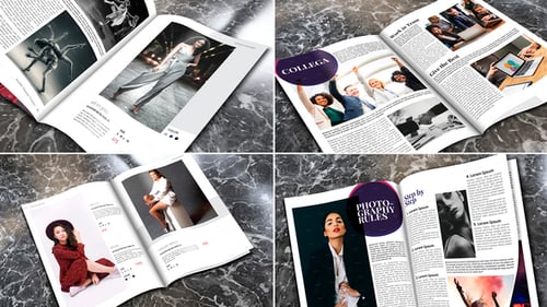Elegant Universal Promo Magazine
