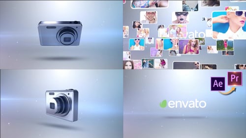Camera Logo Revealer Pemiere PRO