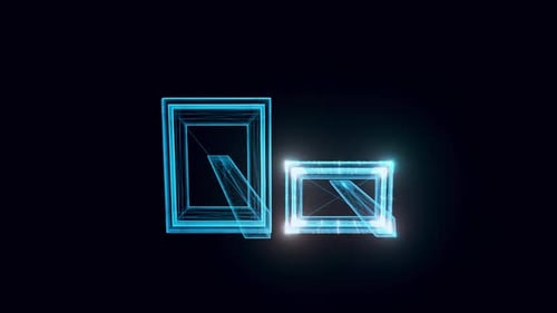 Picture Frames Hologram 4k