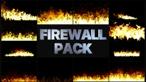 Fire Walls Pack | After Effects