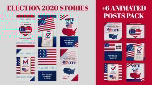 Election Stories and Posts Pack