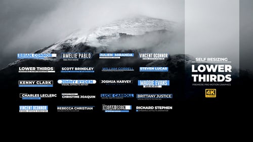 Self-Resizing Lower Thirds (MOGRT)