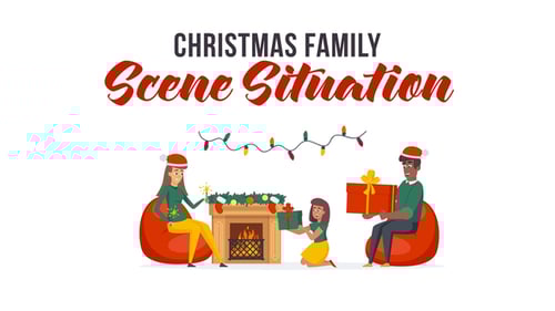 Christmas family - Explainer Elements