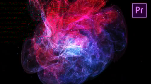 Revolving Smoke Logo Reveal - Premiere Pro