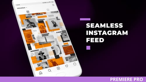 Seamless Instagram Feed for Premiere