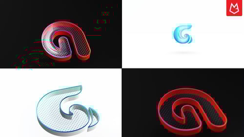Simple 3D Logo Reveal