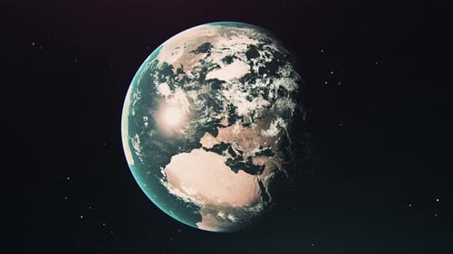 United kingdom Birmingham Cinematic Full Earth Zoom 4K