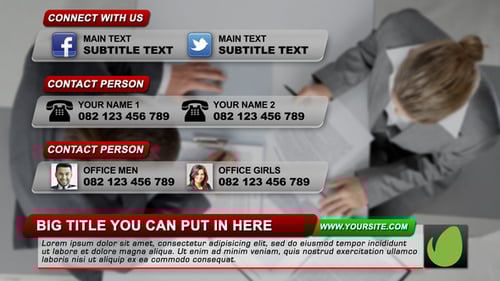 Corporate Business Lower Thirds