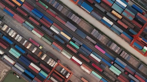 Containers and seaport