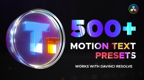 Text Presets for DaVinci Resolve