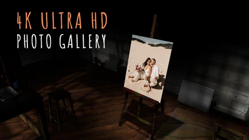 Wedding Photo Gallery in an Art Studio