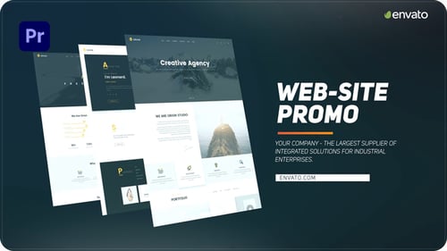 Web-Site Promo for Premiere Pro