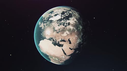 moscow city russia Cinematic Full Earth Zoom 4K