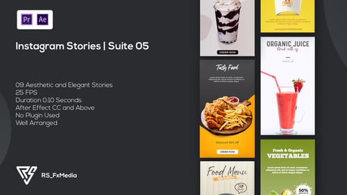 Instagram Stories | Suite 05 | MOGRT