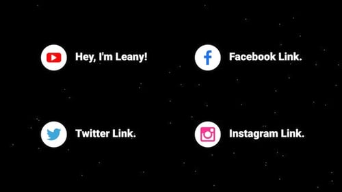 Social Media Lower Thirds