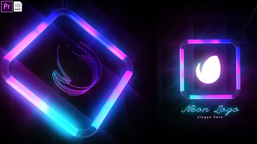 Neon Logo Reveal