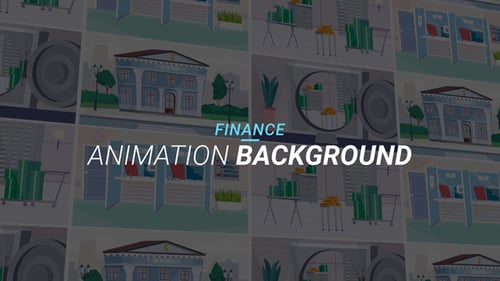 Finance - Animation background