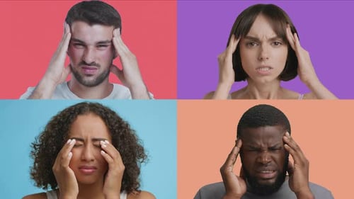 Concepto de migraña