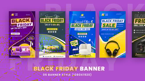 Black Friday-Produktbanner