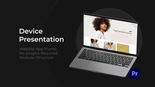 Device Website App Presentation for Premiere Pro