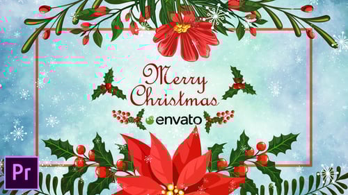 Merry Christmas Opener - Premiere Pro