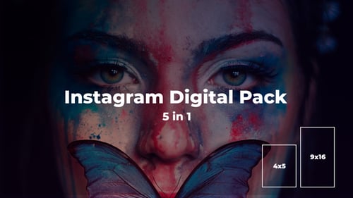 Instagram Digital Pack - Instagram Reels, TikTok Post, Stories