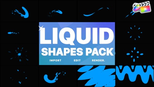 Liquid Shapes Pack | FCPX