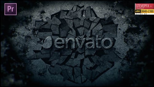 Breaking a Stone Wall |Rock Logo