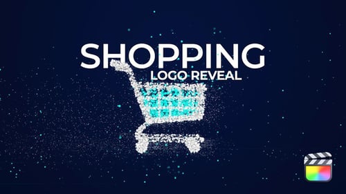 Online Shopping E-Commerce Logo Reveal
