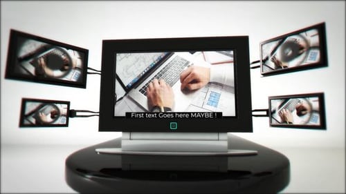 Exibições de vídeo em movimento