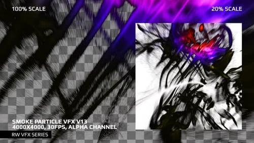 Partículas de humo Vfx 13 - 4000x4000, Alpha
