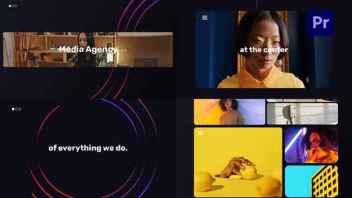 Digital Media Agency Opener for Premiere Pro