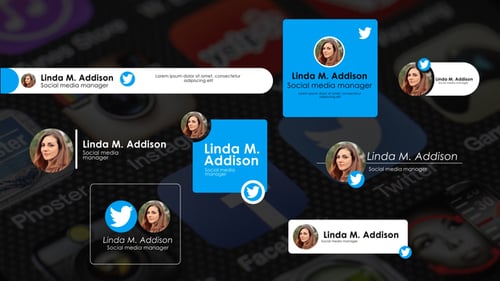 Social Media Lower Thirds