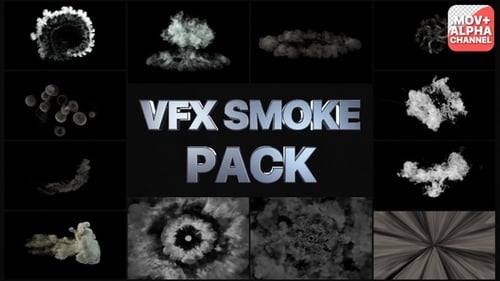 Efectos de humo VFX | Paquete de Motion Graphics