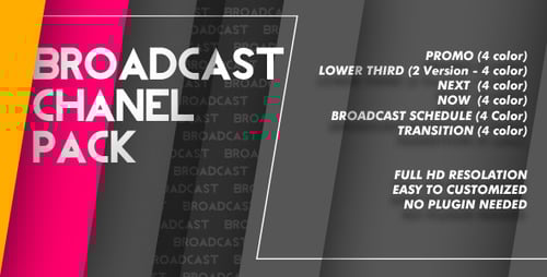 Broadcast Channel Pack