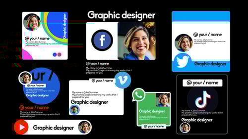 Social Media Text Scene